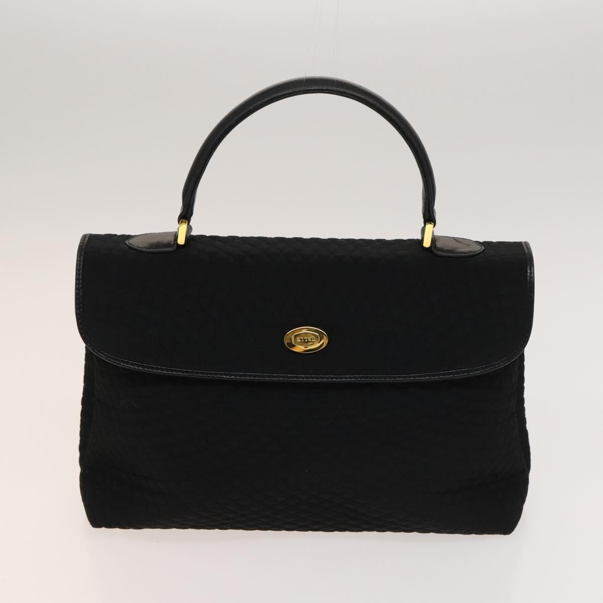 BALLY Shoulder Bag Leather 2Set Black Brown Auth BA3726