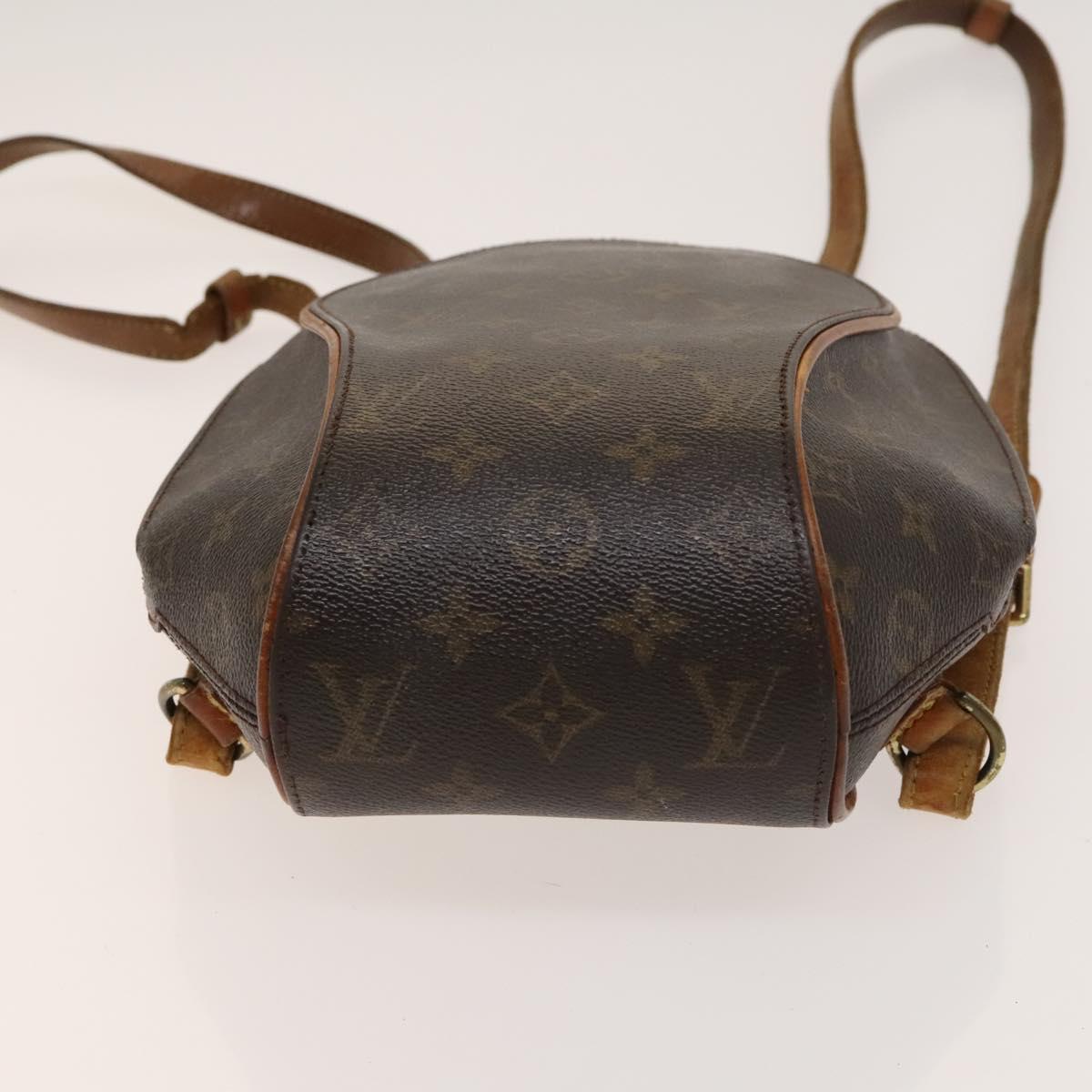 LOUIS VUITTON Monogram Ellipse Sac A Dos Shoulder Bag M51125 LV Auth BA3756