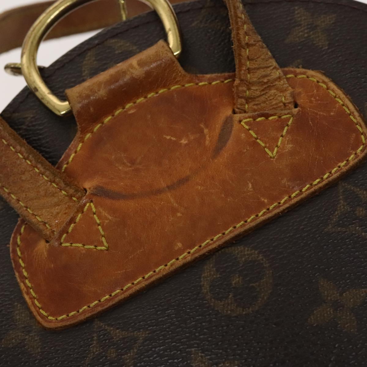 LOUIS VUITTON Monogram Ellipse Sac A Dos Shoulder Bag M51125 LV Auth BA3756