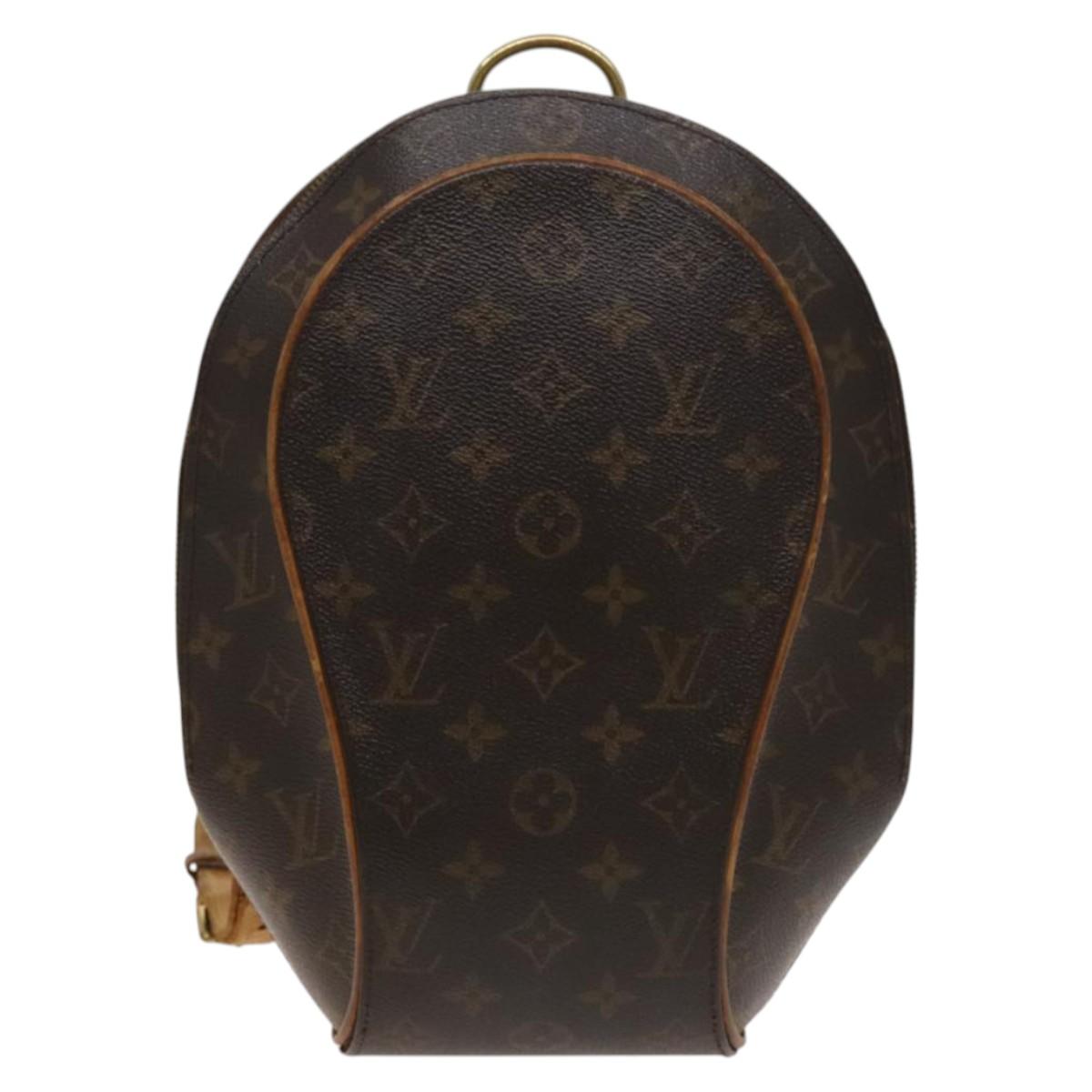 LOUIS VUITTON Monogram Ellipse Sac A Dos Shoulder Bag M51125 LV Auth BA3756