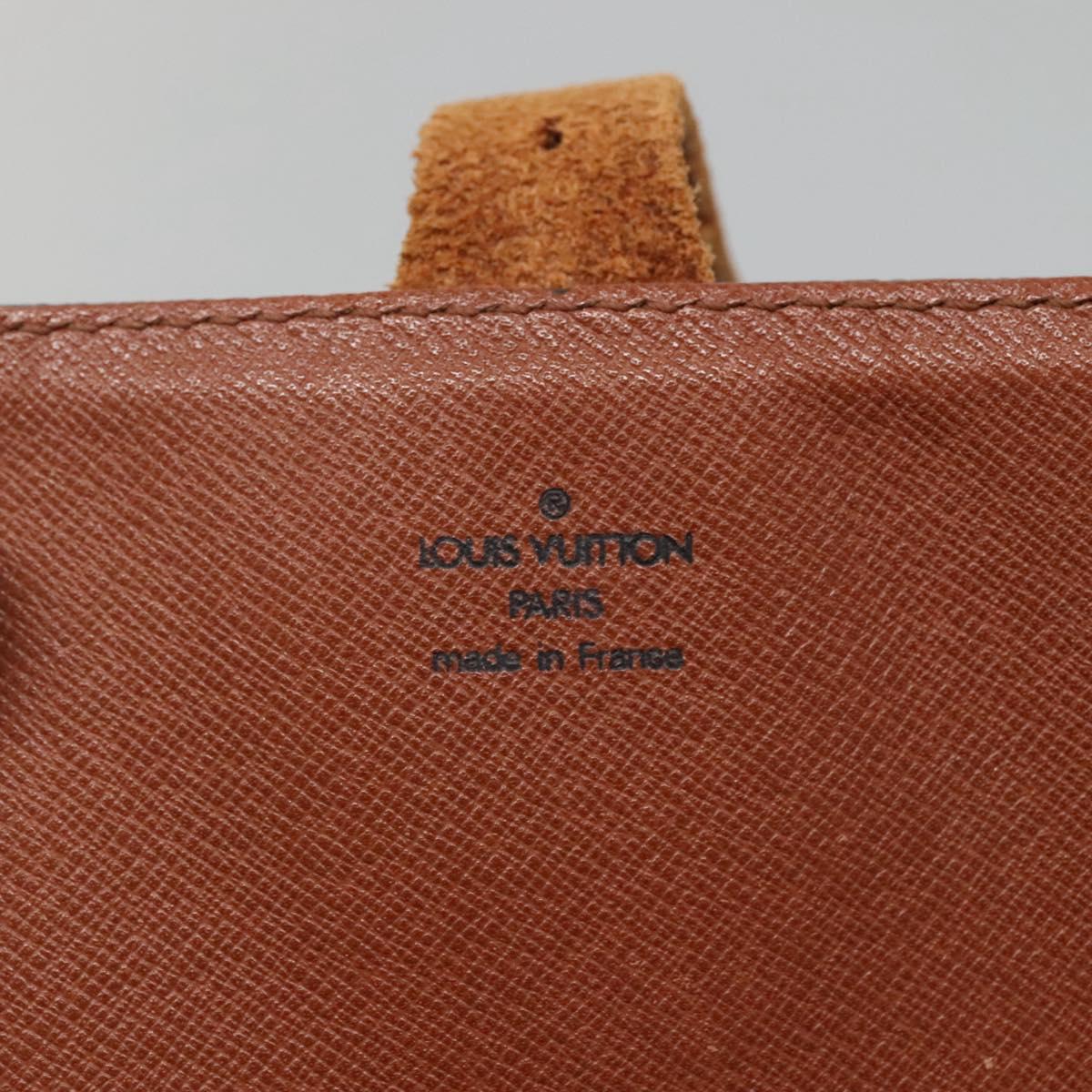 LOUIS VUITTON Monogram Cartouchiere MM Shoulder Bag M51253 LV Auth BA3758