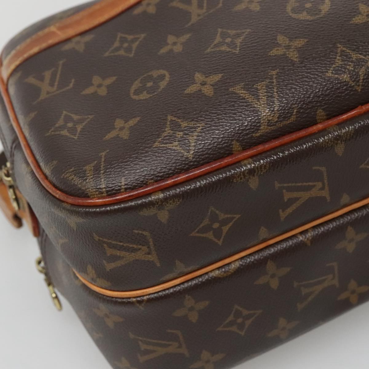 LOUIS VUITTON Monogram Reporter PM Shoulder Bag M45254 LV Auth BA3768