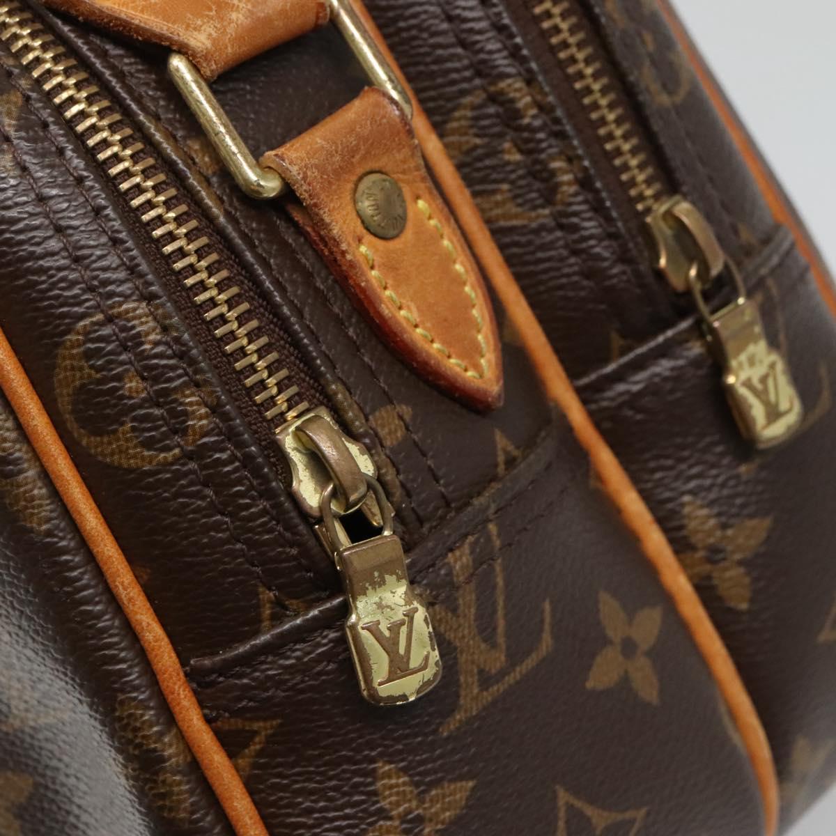 LOUIS VUITTON Monogram Reporter PM Shoulder Bag M45254 LV Auth BA3768