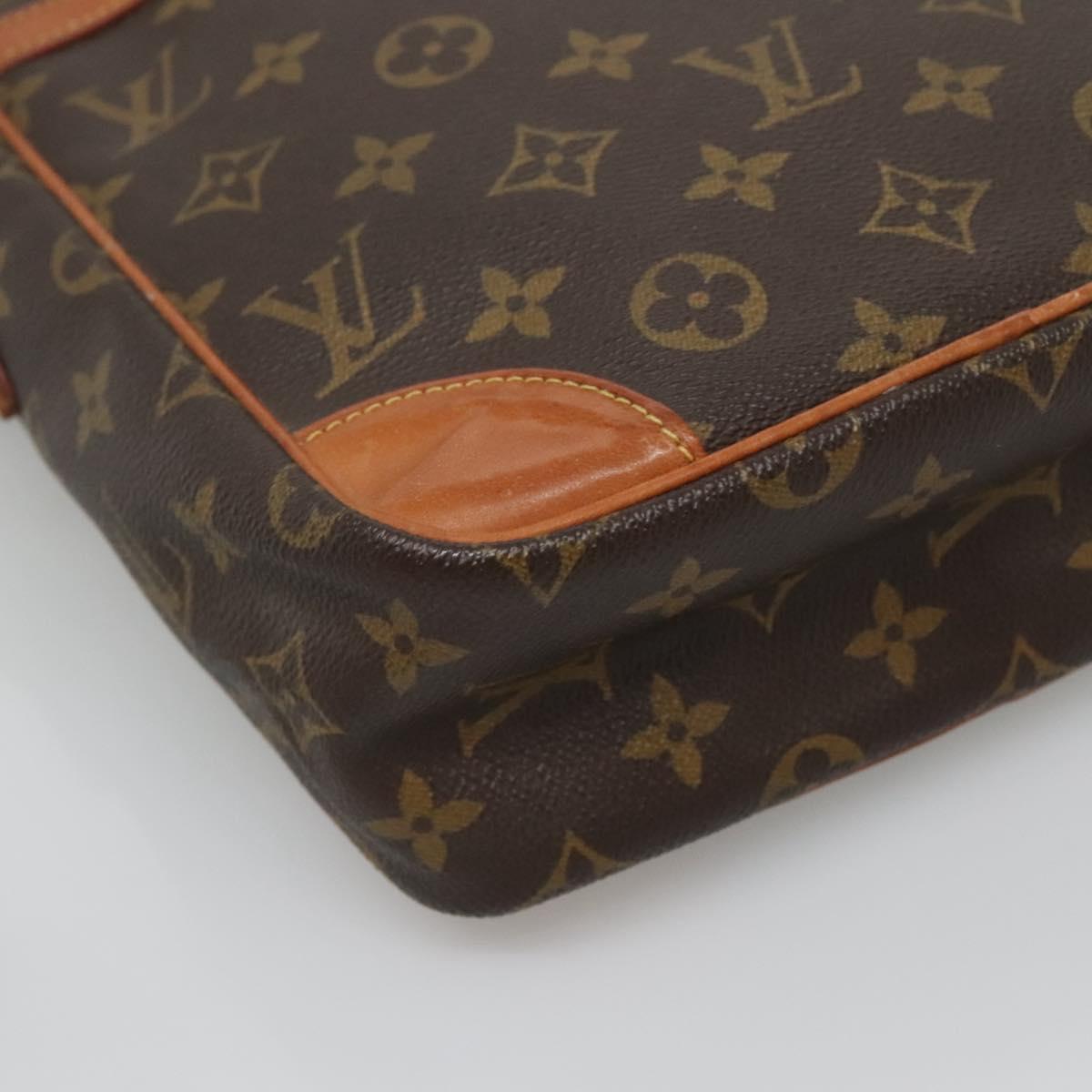 LOUIS VUITTON Monogram Danube MM Shoulder Bag M45264 LV Auth BA3779