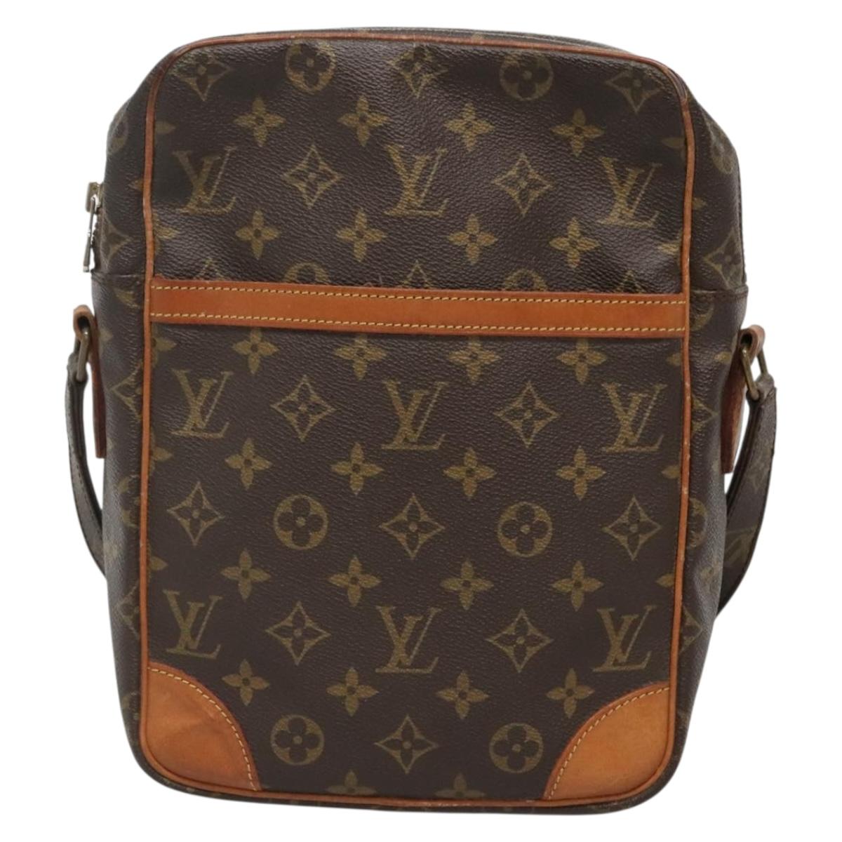 LOUIS VUITTON Monogram Danube MM Shoulder Bag M45264 LV Auth BA3779