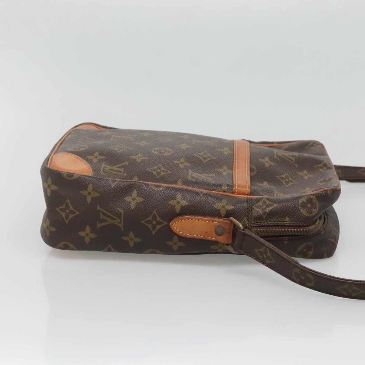 LOUIS VUITTON Monogram Danube MM Shoulder Bag M45264 LV Auth BA3779