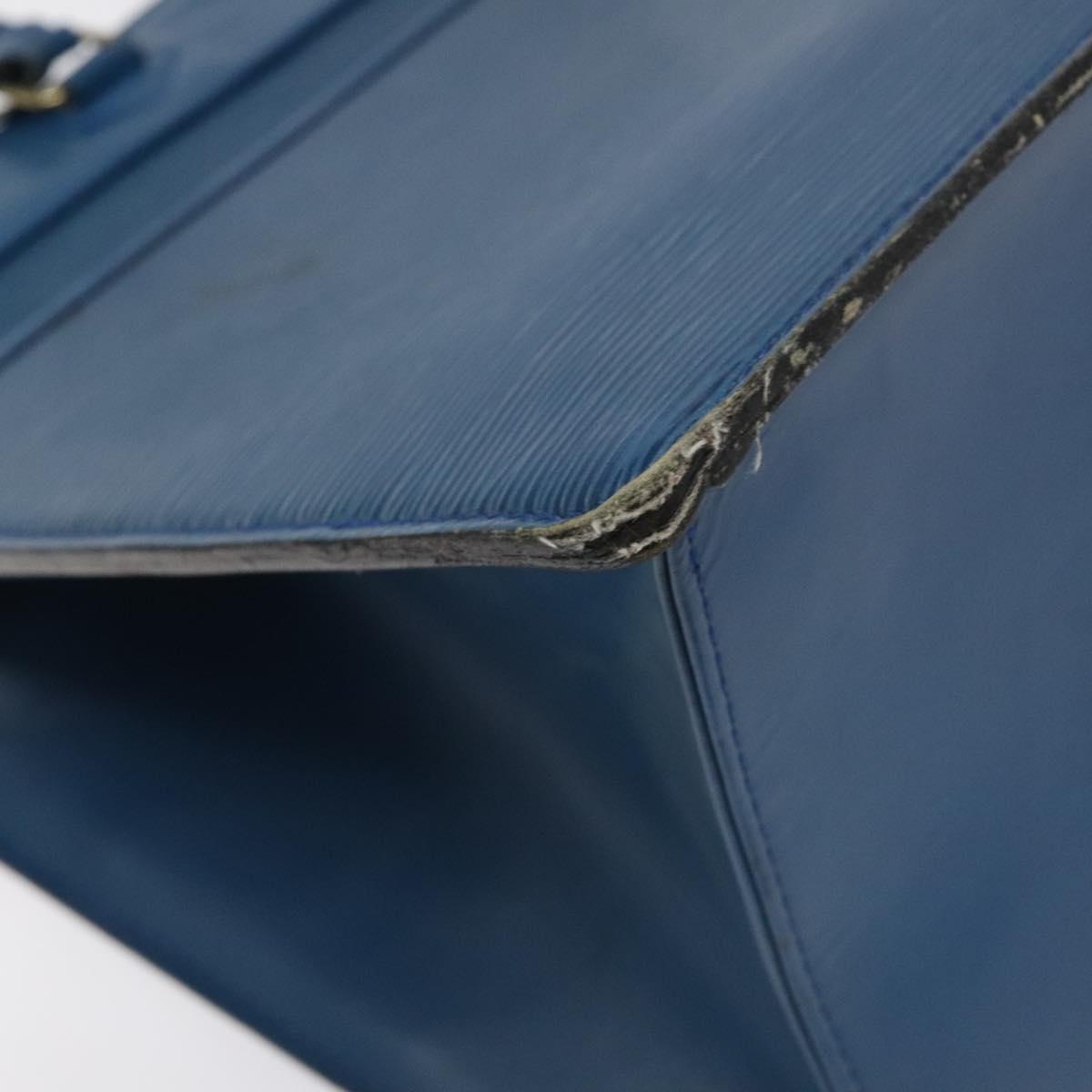 LOUIS VUITTON Epi Riviera Hand Bag Blue M48185 LV Auth BA3792