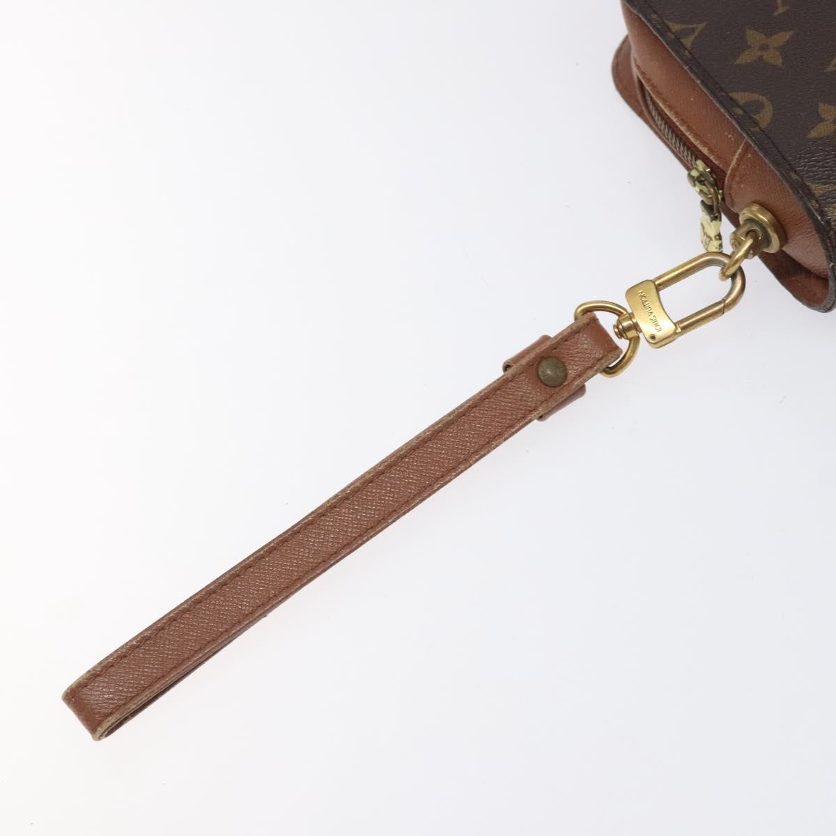 LOUIS VUITTON Monogram Orsay Clutch Bag M51790 LV Auth BA3795