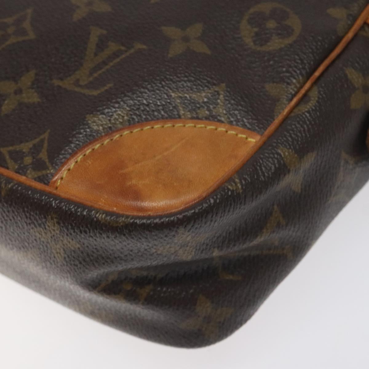 LOUIS VUITTON Monogram Compiegne 28 Clutch Bag M51845 LV Auth BA3821