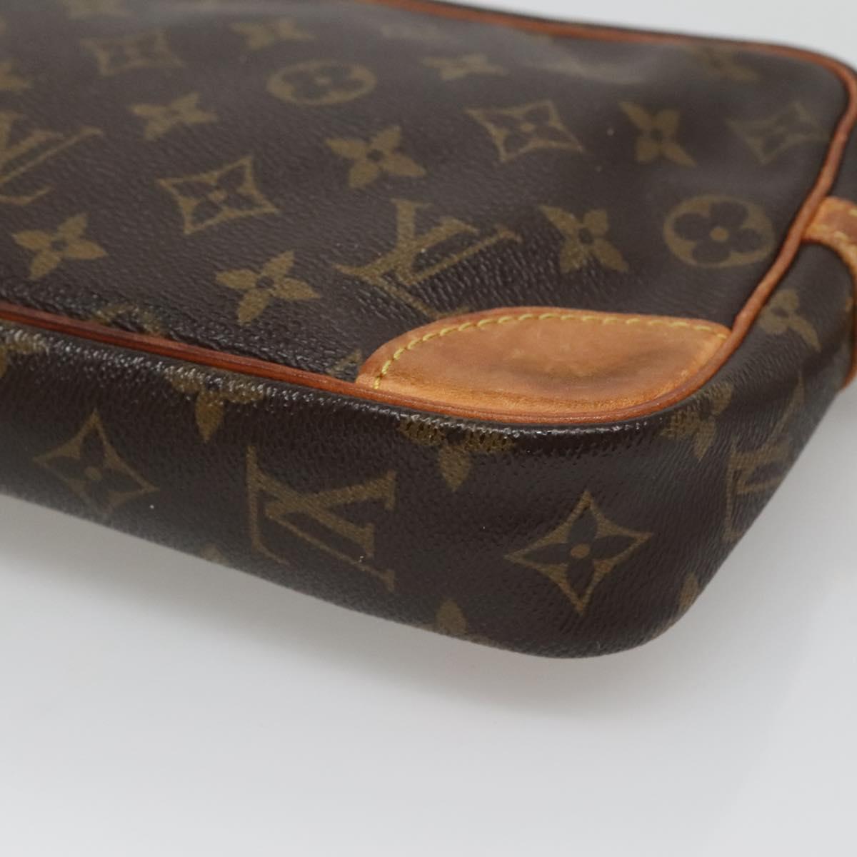 LOUIS VUITTON Monogram Marly Dragonne GM Clutch Bag M51825 LV Auth BA3872