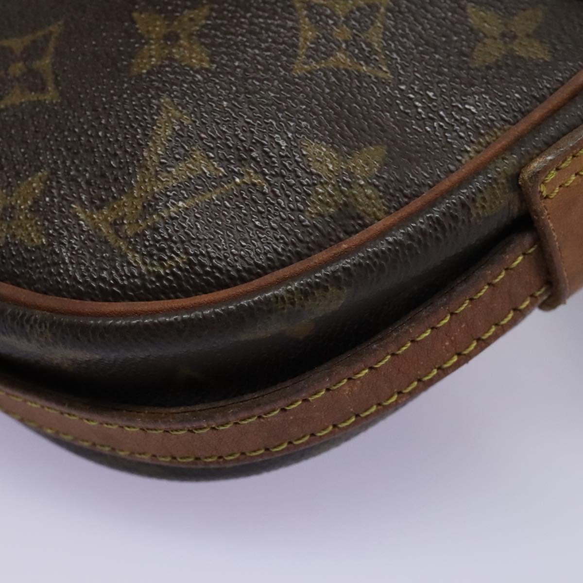 LOUIS VUITTON Monogram Jeune Fille PM Shoulder Bag M51227 LV Auth BA388