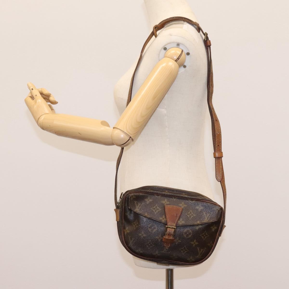 LOUIS VUITTON Monogram Jeune Fille PM Shoulder Bag M51227 LV Auth BA388