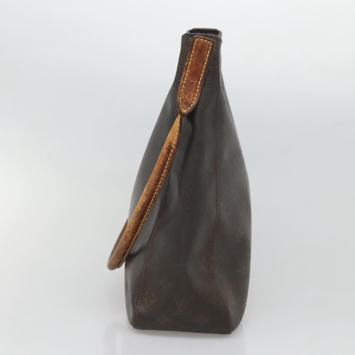 LOUIS VUITTON Monogram Looping GM Shoulder Bag M51145 LV Auth BA3890