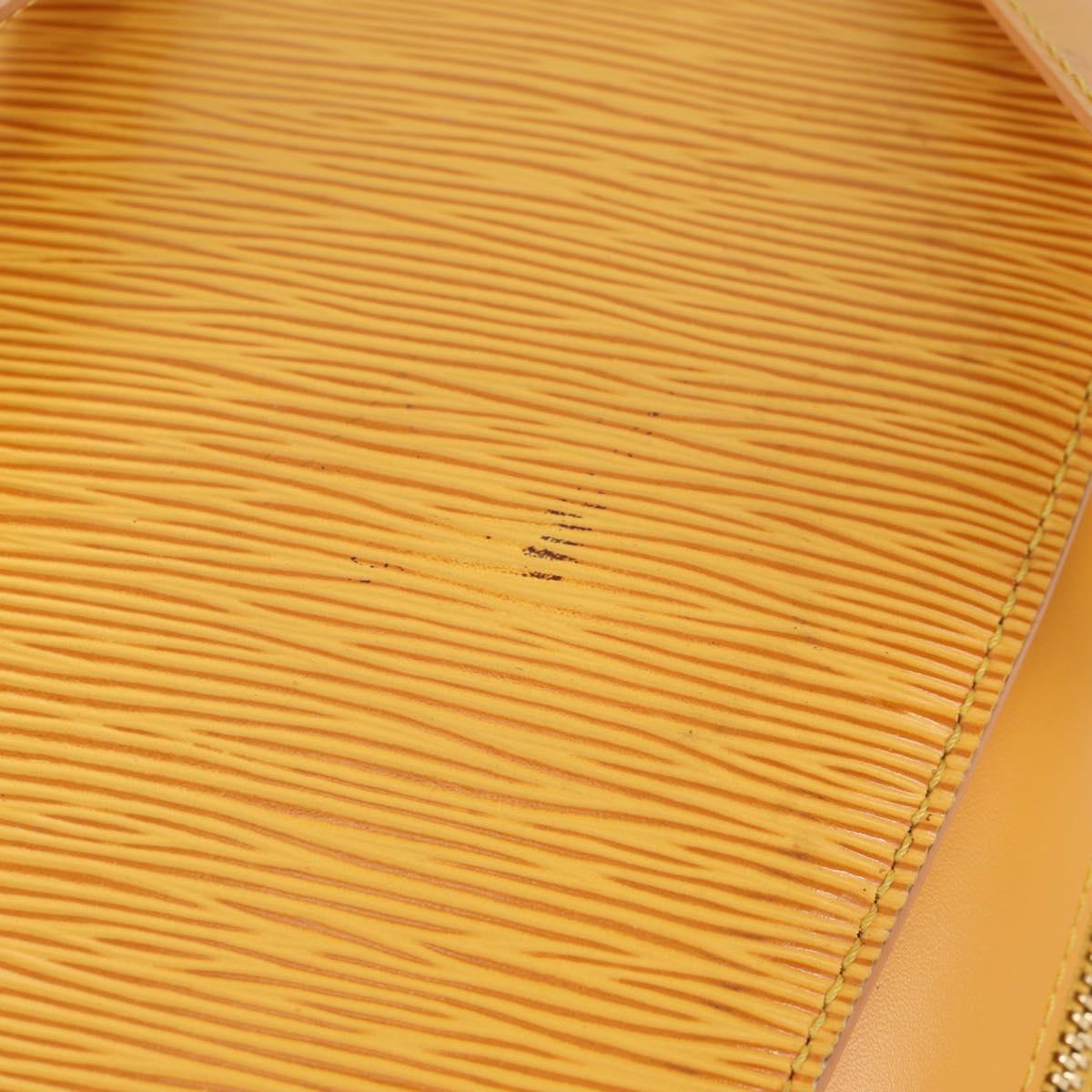 LOUIS VUITTON Epi Mabillon Backpack Yellow M52239 LV Auth BA3913
