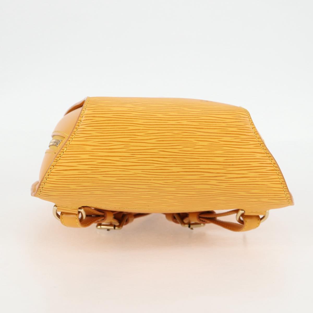 LOUIS VUITTON Epi Mabillon Backpack Yellow M52239 LV Auth BA3913