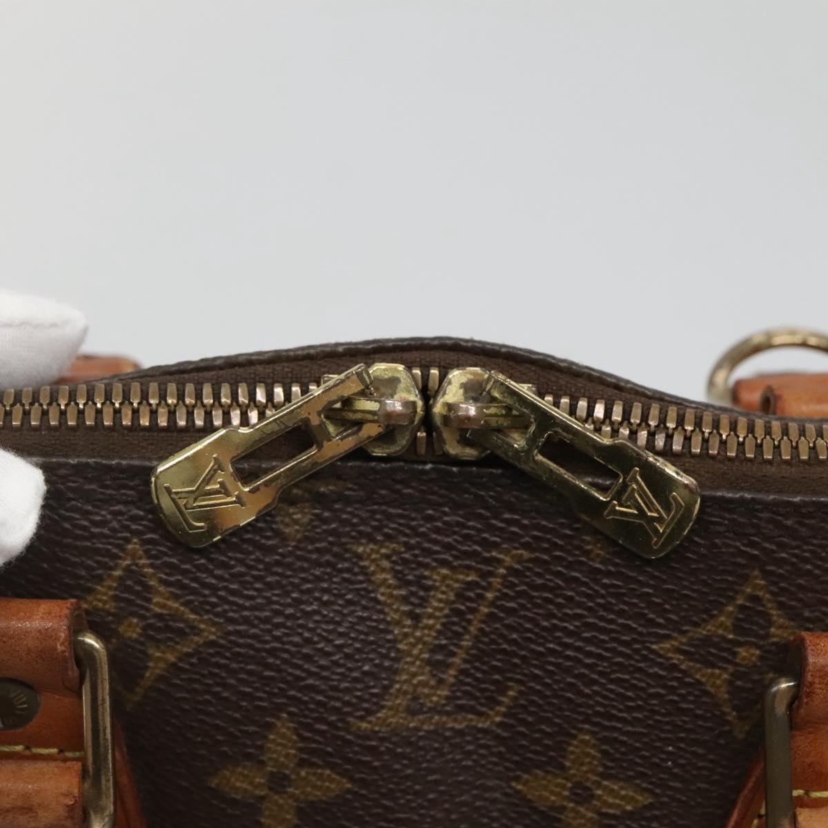 LOUIS VUITTON Monogram Alma Hand Bag M51130 LV Auth BA3924