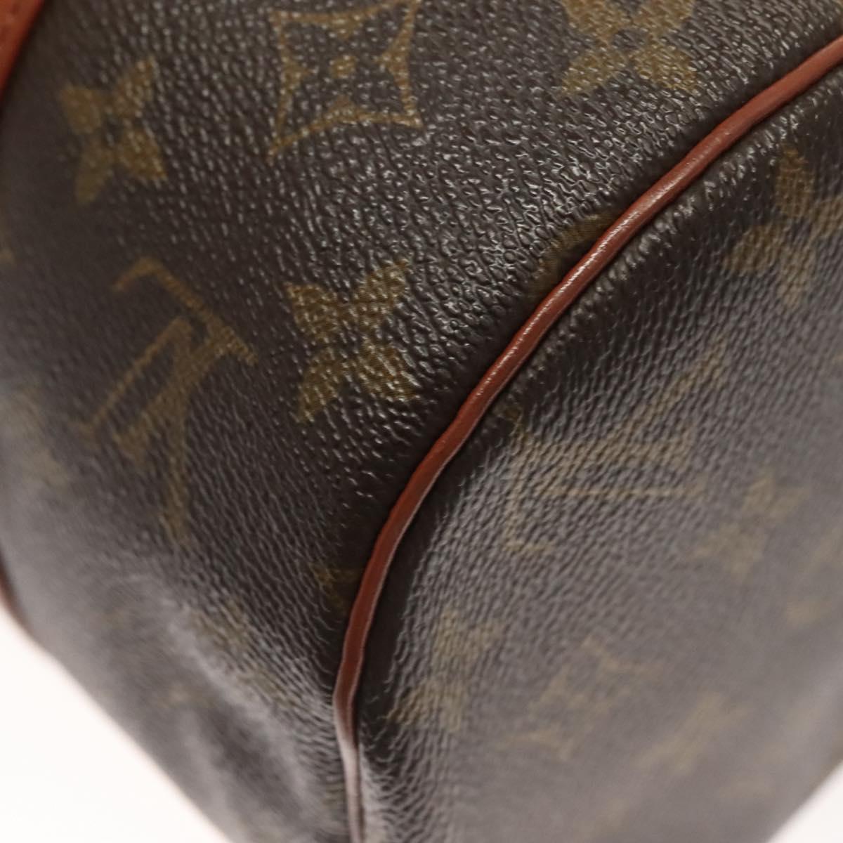 LOUIS VUITTON Monogram Papillon 30 Hand Bag M51385 LV Auth BA3974