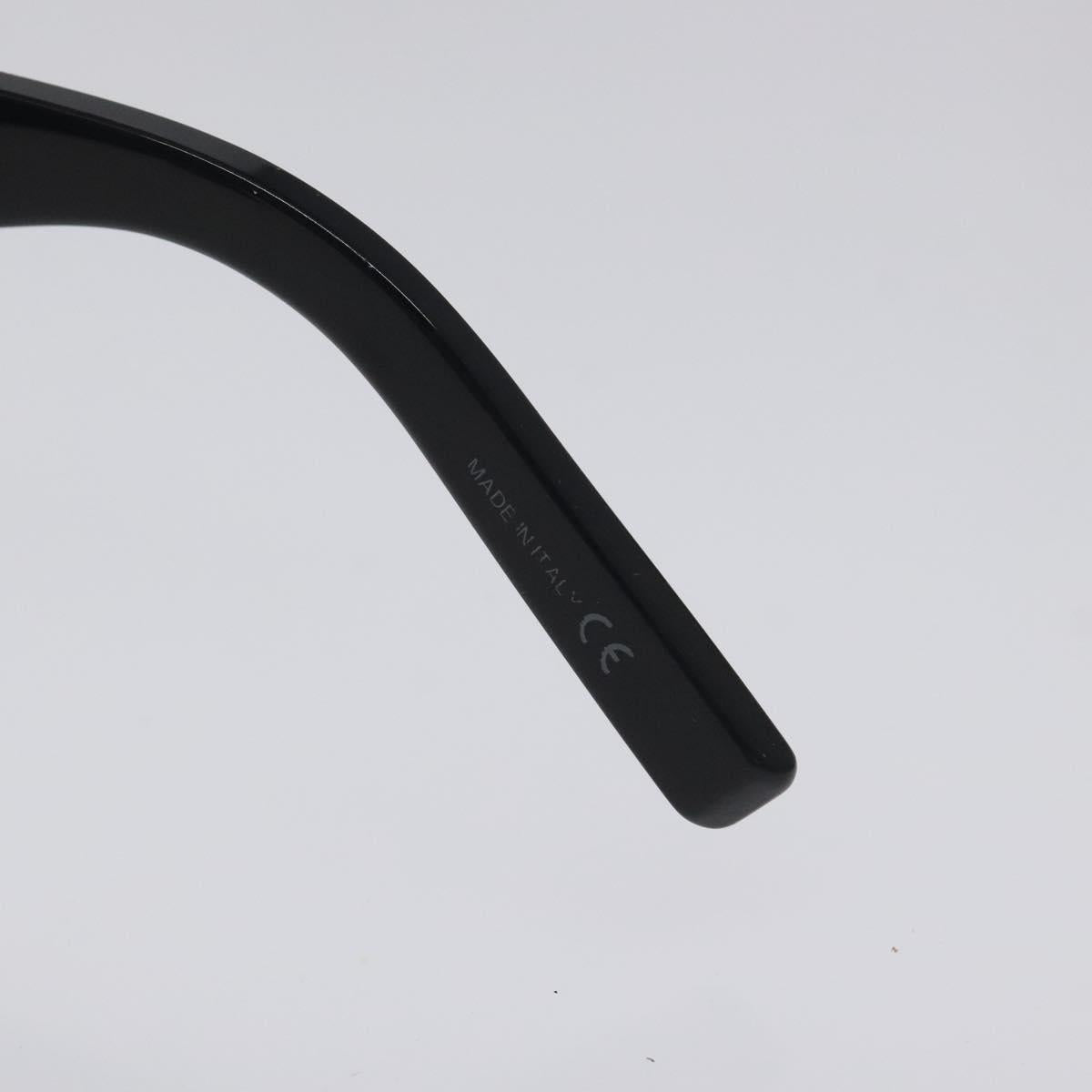 SAINT LAURENT Sunglasses Plastic Black Auth BA3984