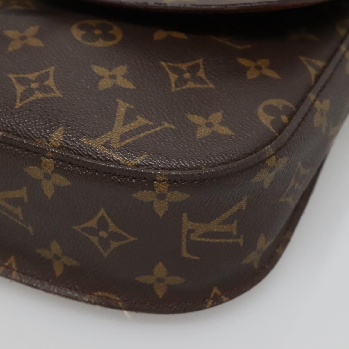 LOUIS VUITTON Monogram Saint Cloud GM Shoulder Bag M51242 LV Auth BA4027