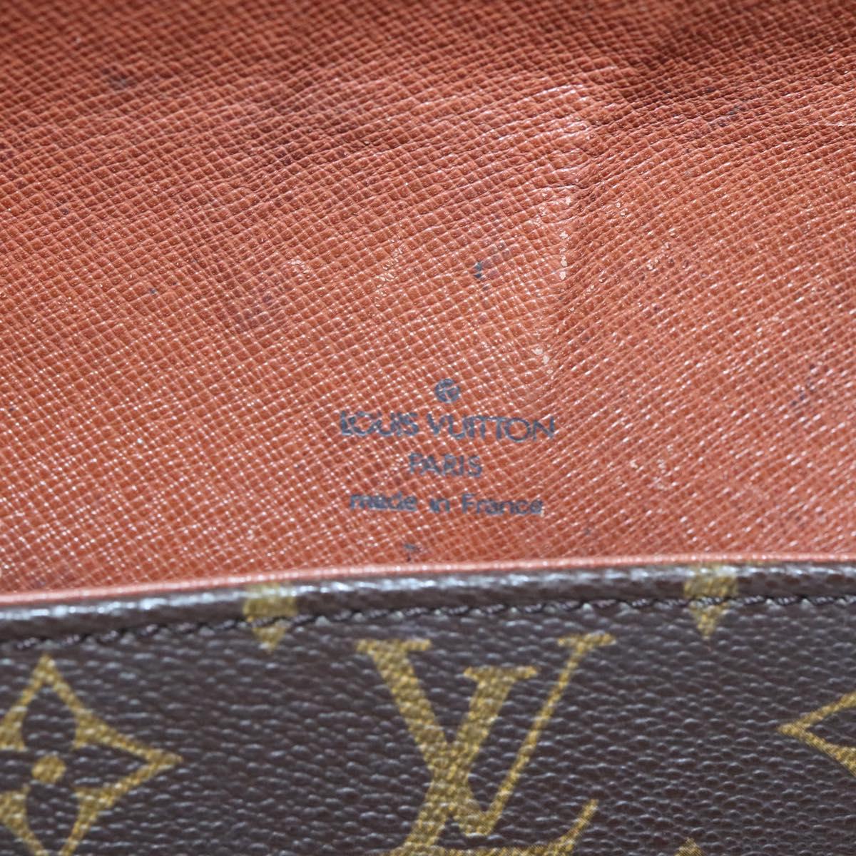 LOUIS VUITTON Monogram Saint Cloud GM Shoulder Bag M51242 LV Auth BA4027