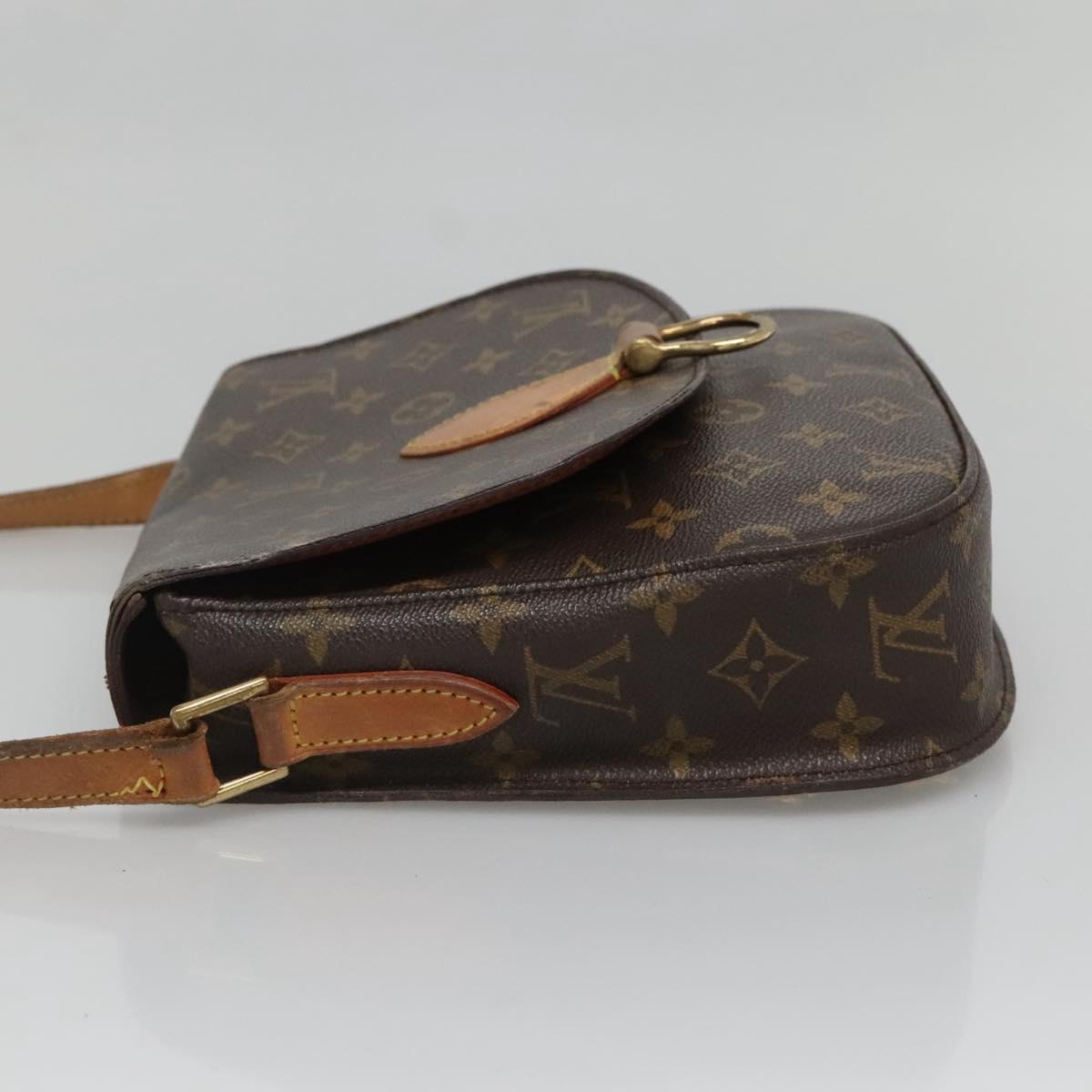 LOUIS VUITTON Monogram Saint Cloud GM Shoulder Bag M51242 LV Auth BA4027