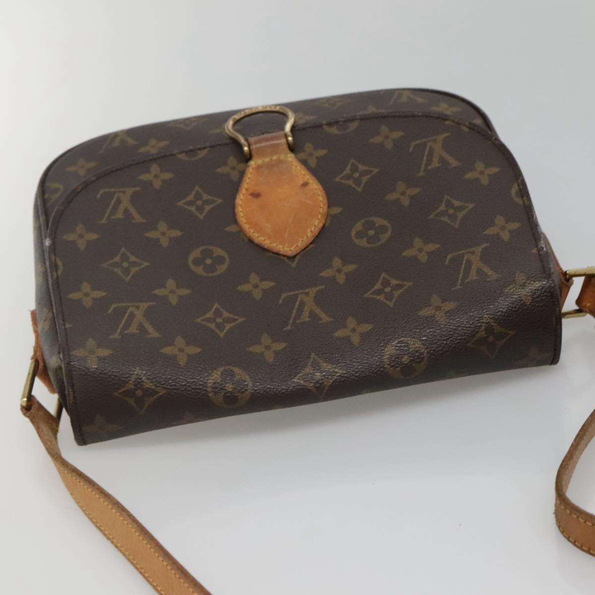 LOUIS VUITTON Monogram Saint Cloud GM Shoulder Bag M51242 LV Auth BA4027