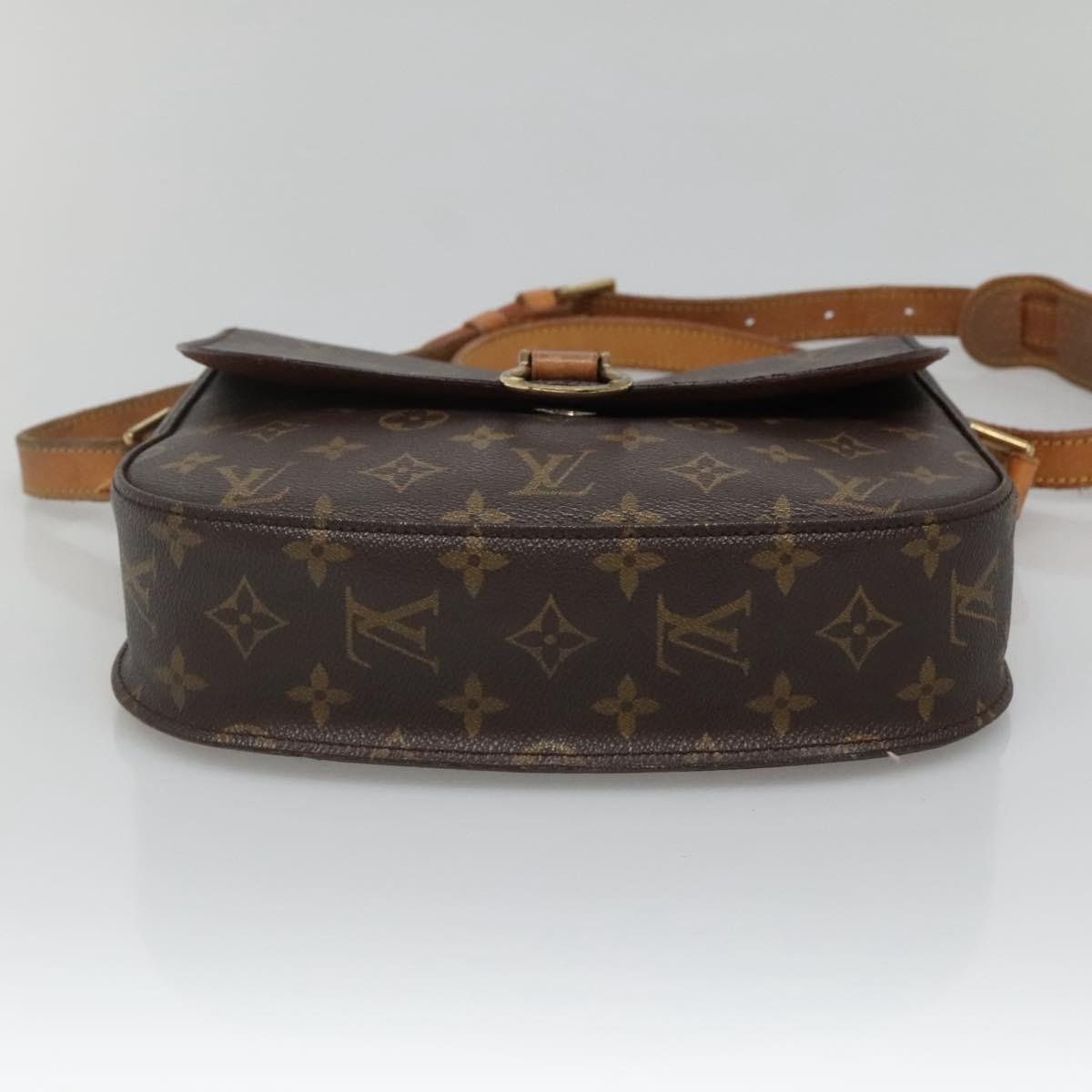 LOUIS VUITTON Monogram Saint Cloud GM Shoulder Bag M51242 LV Auth BA4027