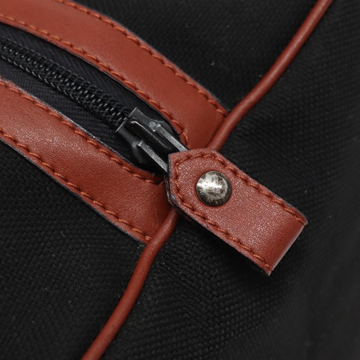 SAINT LAURENT Hand Bag Canvas Brown Auth BA4050