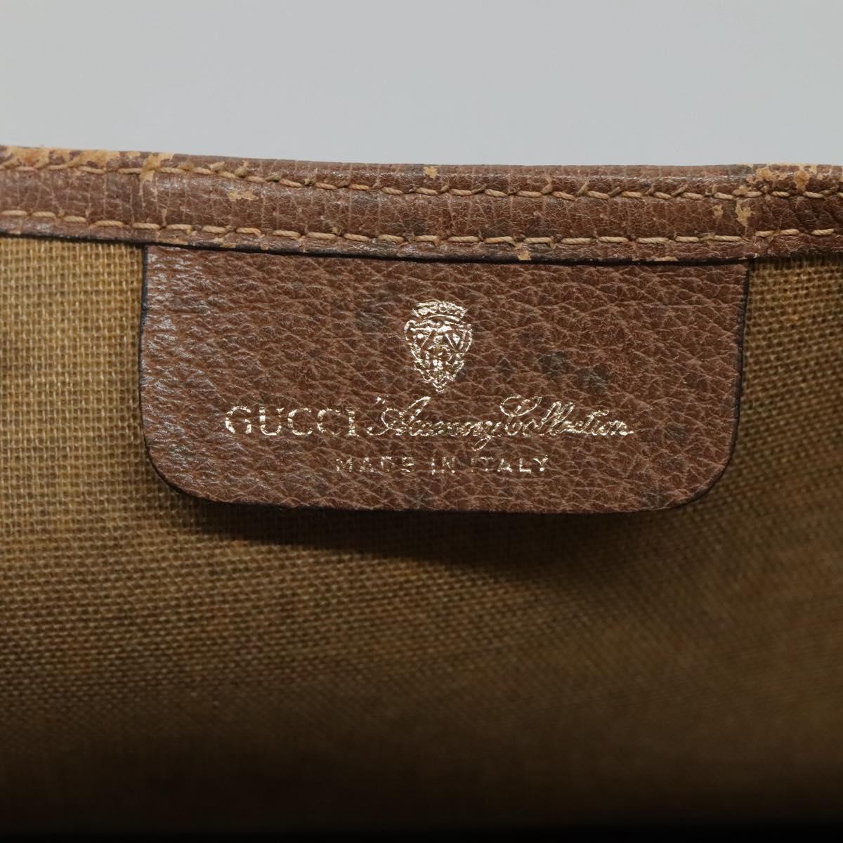 GUCCI GG Supreme Web Sherry Line Tote Bag PVC Beige Red 39 02 003 Auth BA406