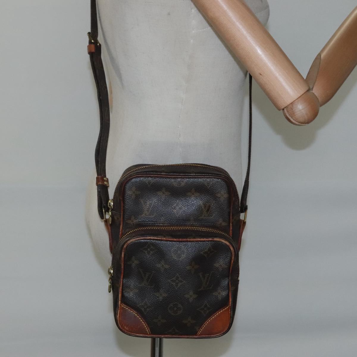 LOUIS VUITTON Monogram Amazon Shoulder Bag M45236 LV Auth BA408