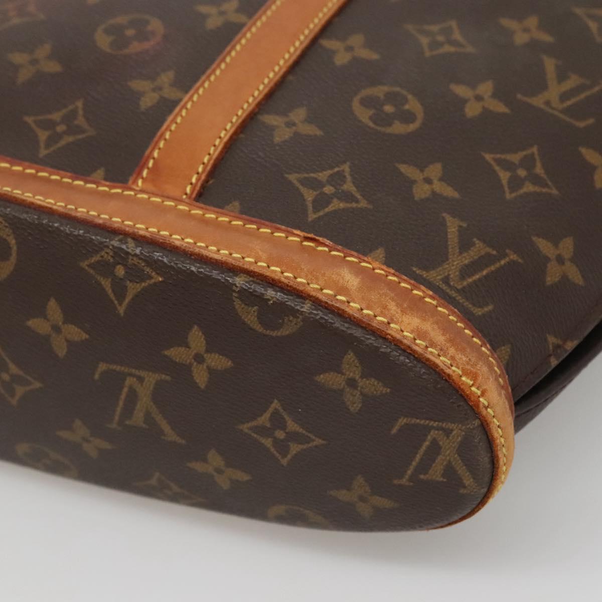 LOUIS VUITTON Monogram Babylone Tote Bag M51102 LV Auth BA4105