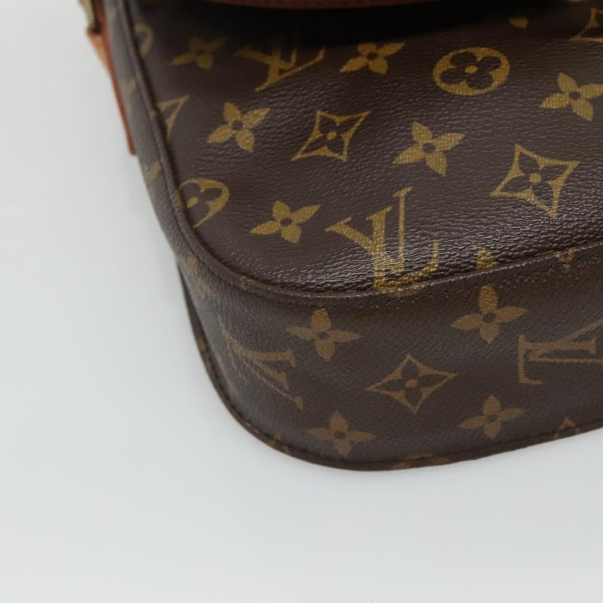 LOUIS VUITTON Monogram Saint Cloud GM Shoulder Bag M51242 LV Auth BA411