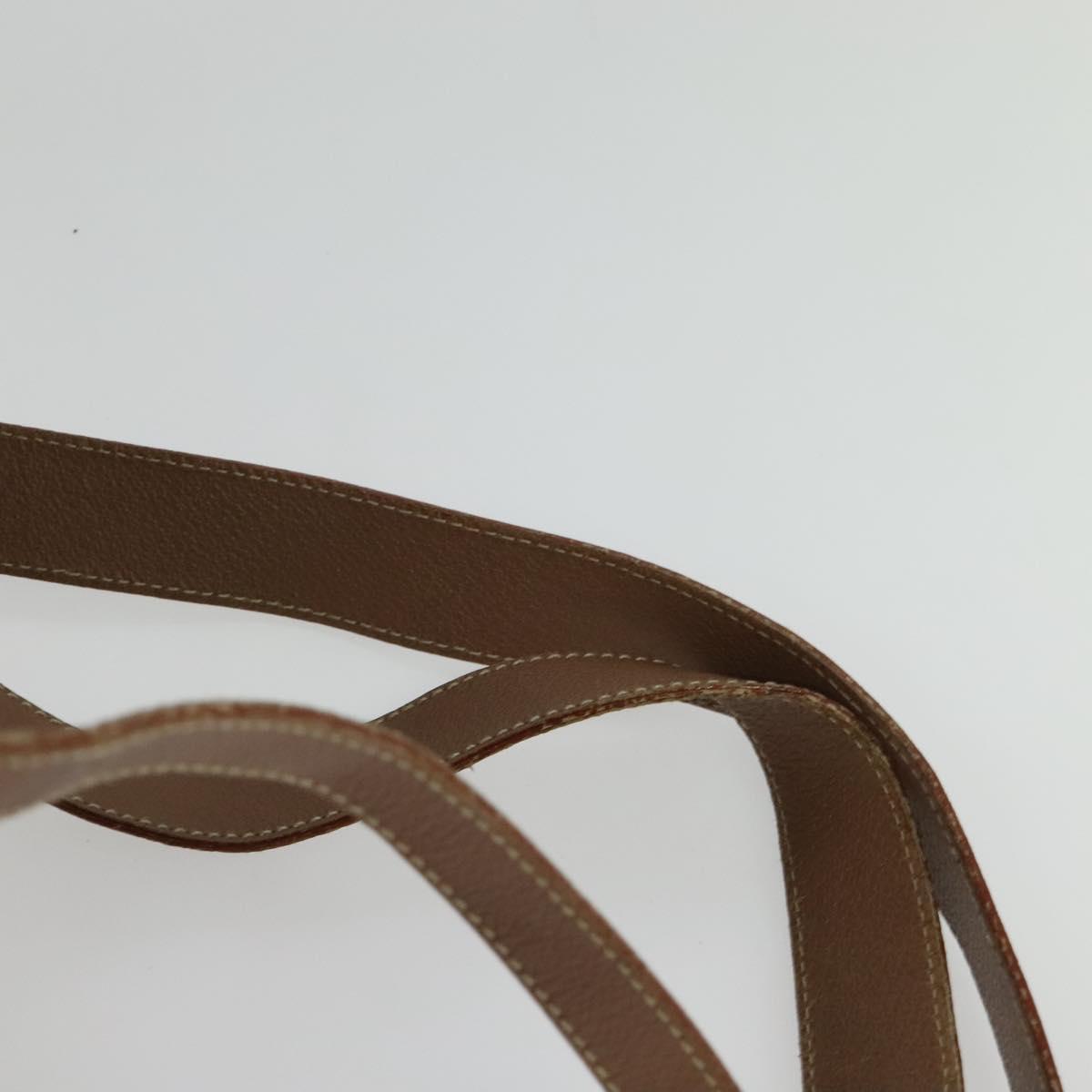 GUCCI Bamboo Backpack Suede Brown Gold 003 2058 0016 Auth BA4131