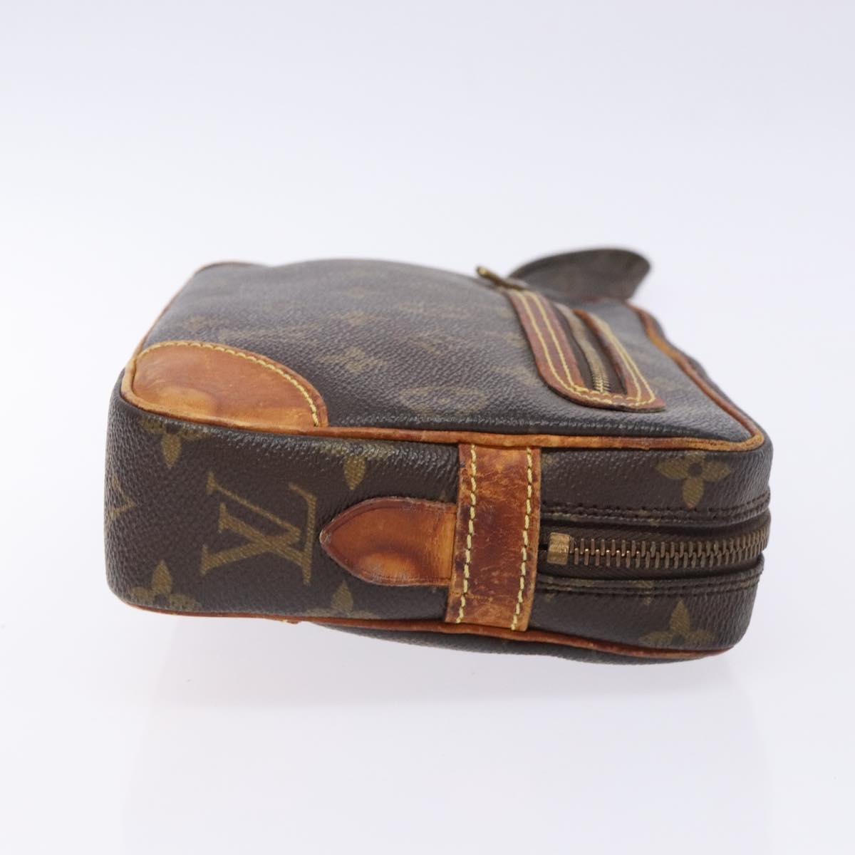LOUIS VUITTON Monogram Marly Dragonne GM Clutch Bag M51825 LV Auth BA4140