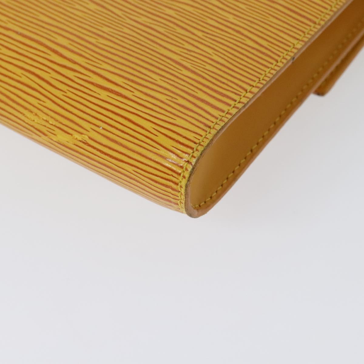 LOUIS VUITTON Epi Arsch Shoulder Bag Yellow M52579 LV Auth BA4144