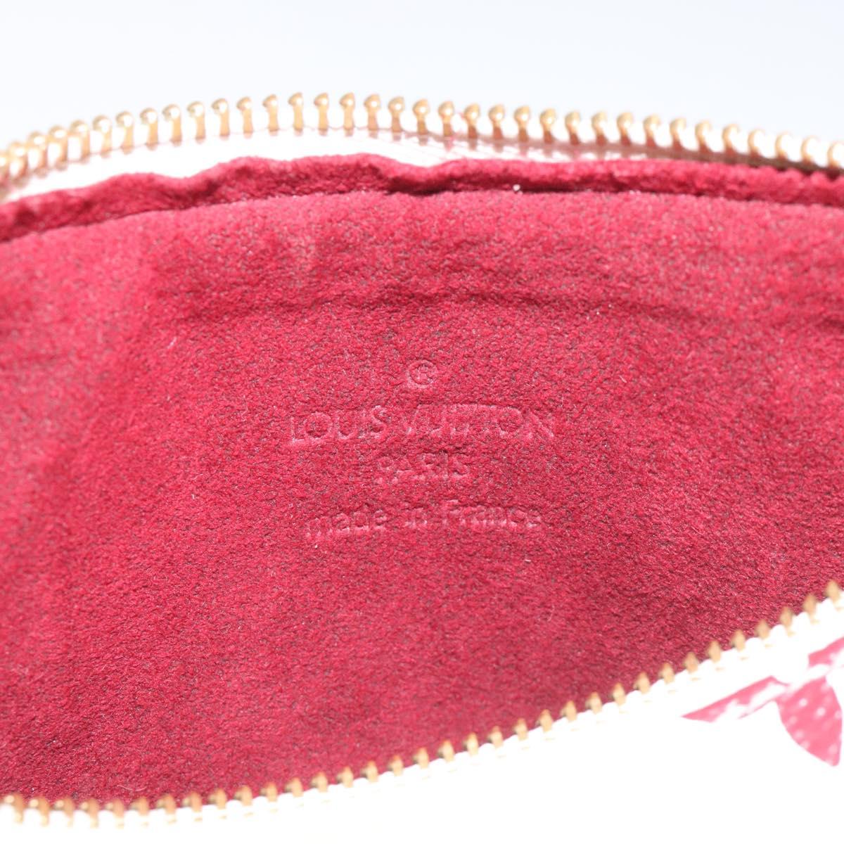 LOUIS VUITTON Monogram Multicolor Mini Speedy Hand Bag White M92645 Auth BA414AV