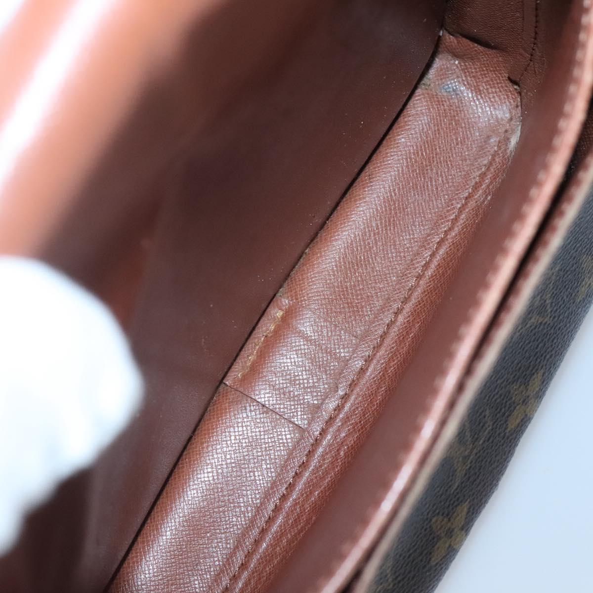 LOUIS VUITTON Monogram Cartouchiere MM Shoulder Bag M51253 LV Auth BA4151