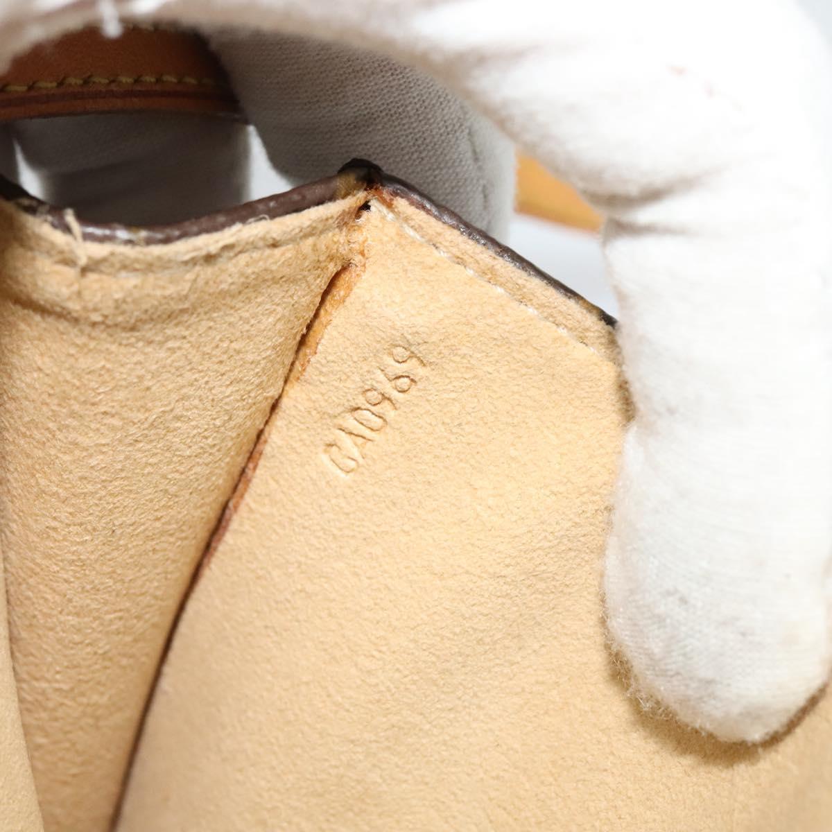 LOUIS VUITTON Monogram Pochette Twin GM Shoulder Bag M51852 LV Auth BA4168