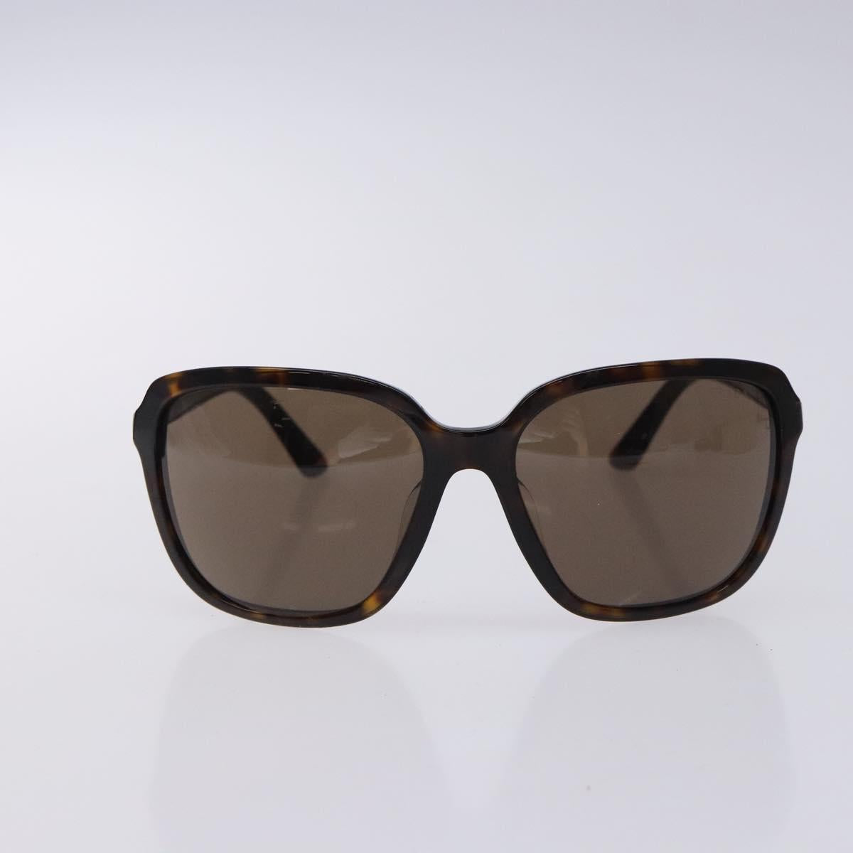 PRADA Sunglasses Plastic Brown Auth BA4173