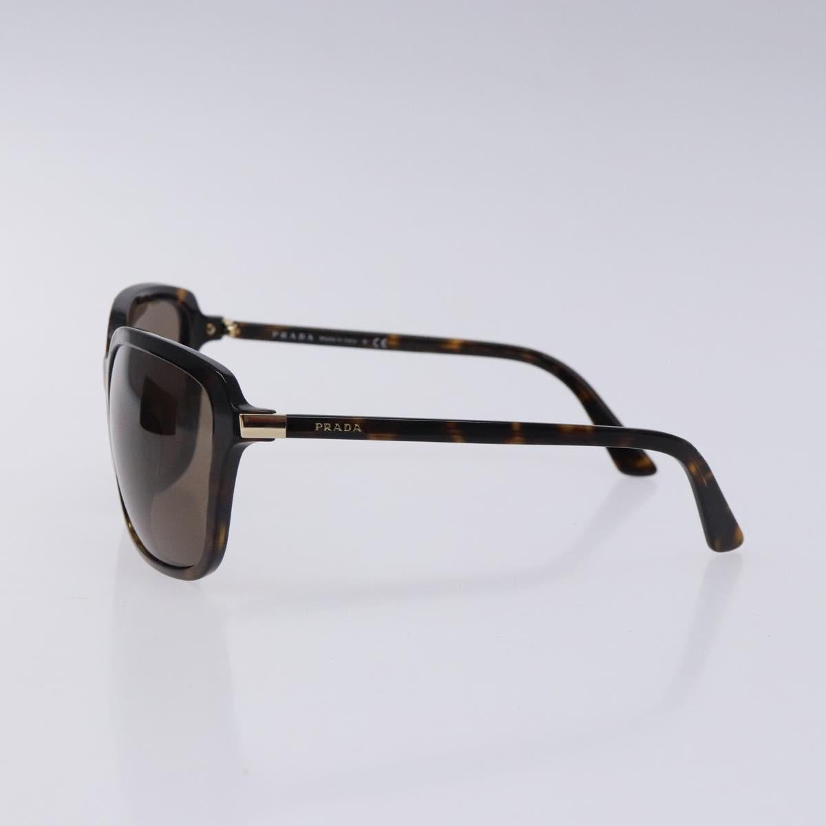 PRADA Sunglasses Plastic Brown Auth BA4173