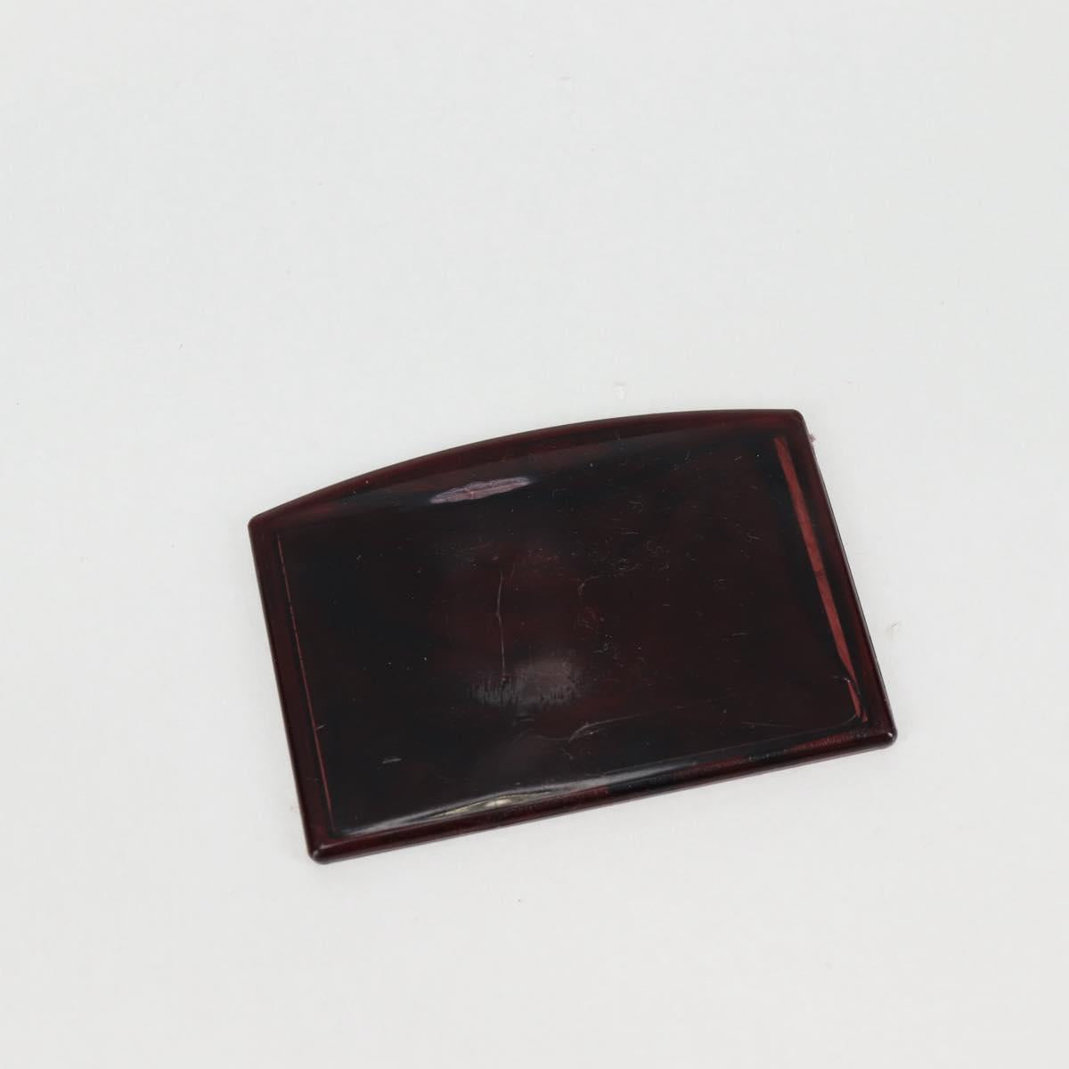 BALLY Quilted Shoulder Bag Leather Brown Gold Auth BA4180