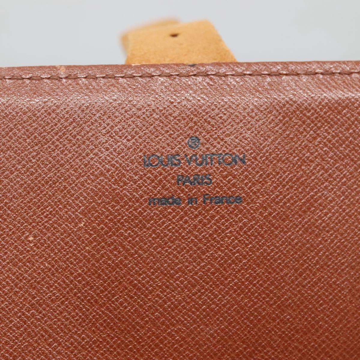 LOUIS VUITTON Monogram Cartouchiere GM Shoulder Bag M51252 LV Auth BA4214