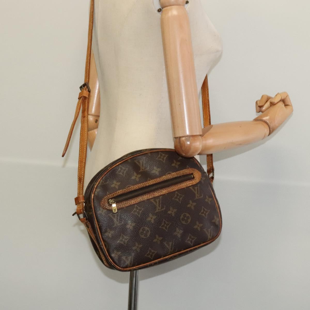 LOUIS VUITTON Monogram Senlis Shoulder Bag M51222 LV Auth BA4233