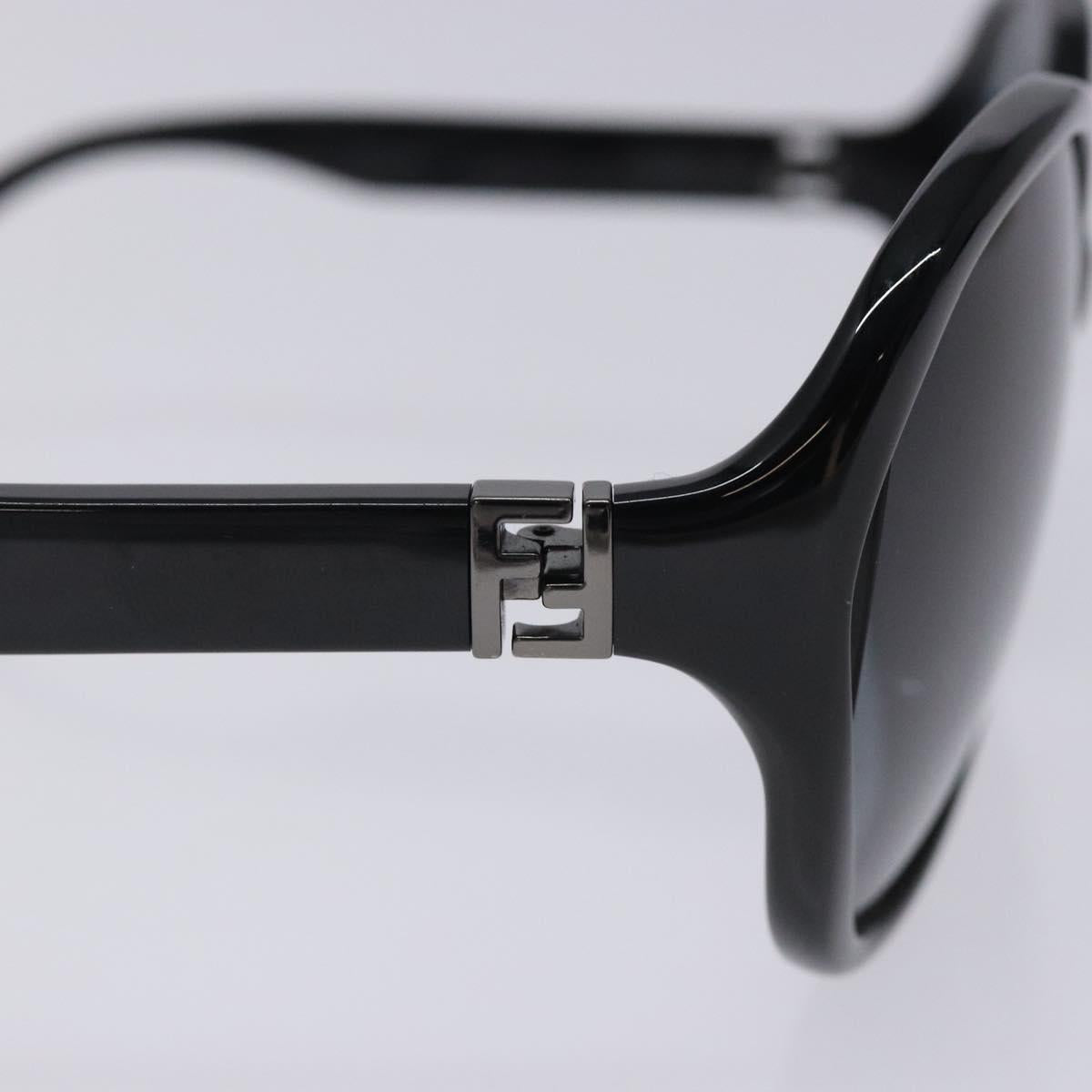FENDI Sunglasses plastic Black Auth BA4240