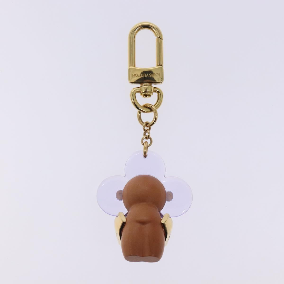 LOUIS VUITTON Vivienne Amour Bag Charm metal Purple M01546 LV Auth BA4241M