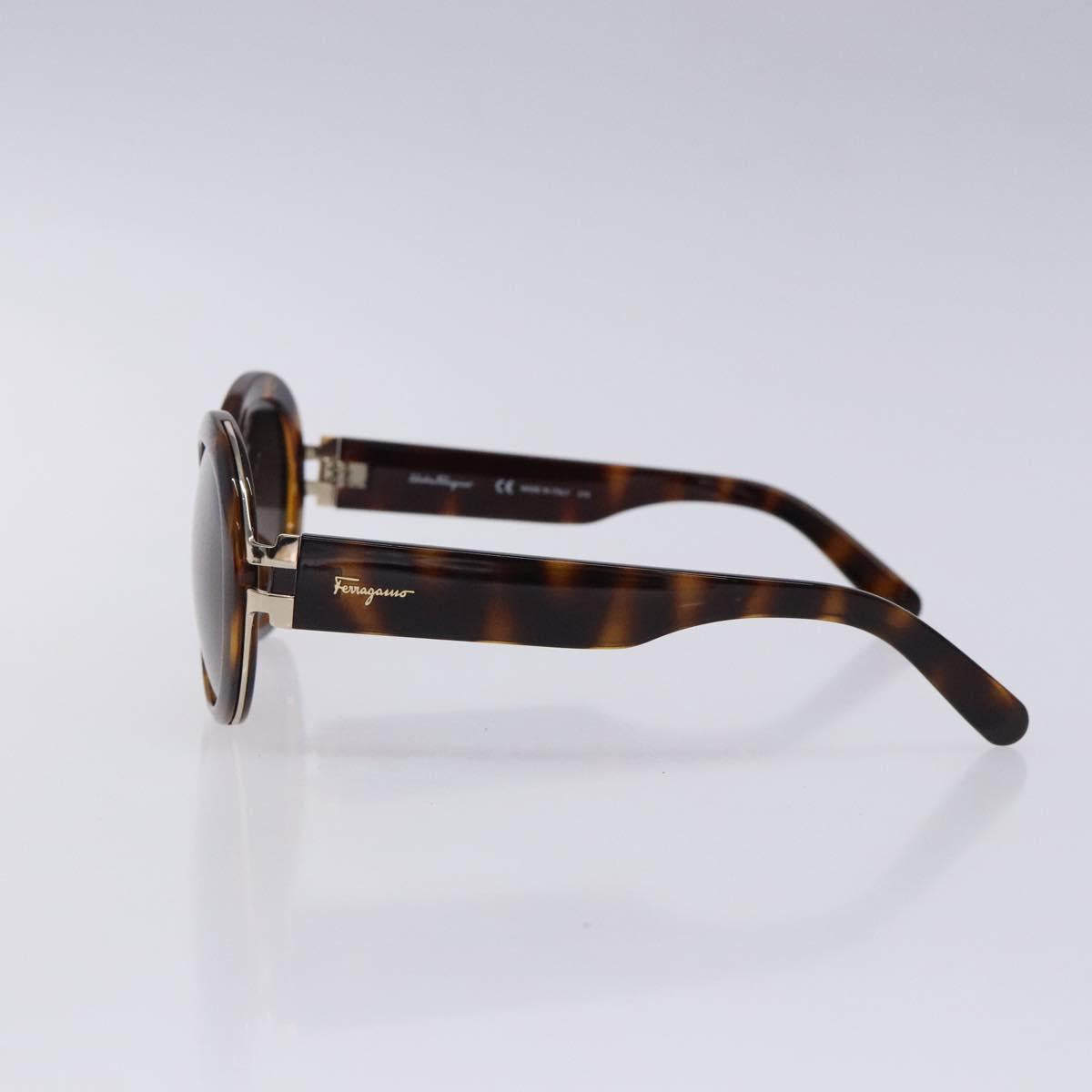 Salvatore Ferragamo Sunglasses plastic Brown Auth BA4243
