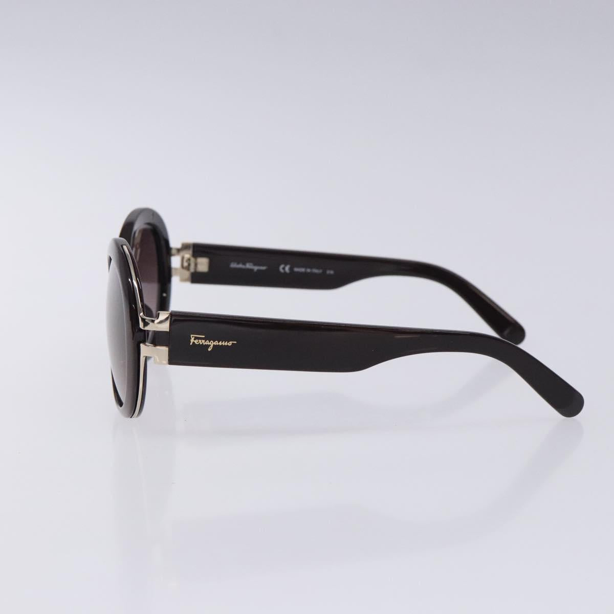 Salvatore Ferragamo Sunglasses plastic Brown Auth BA4248
