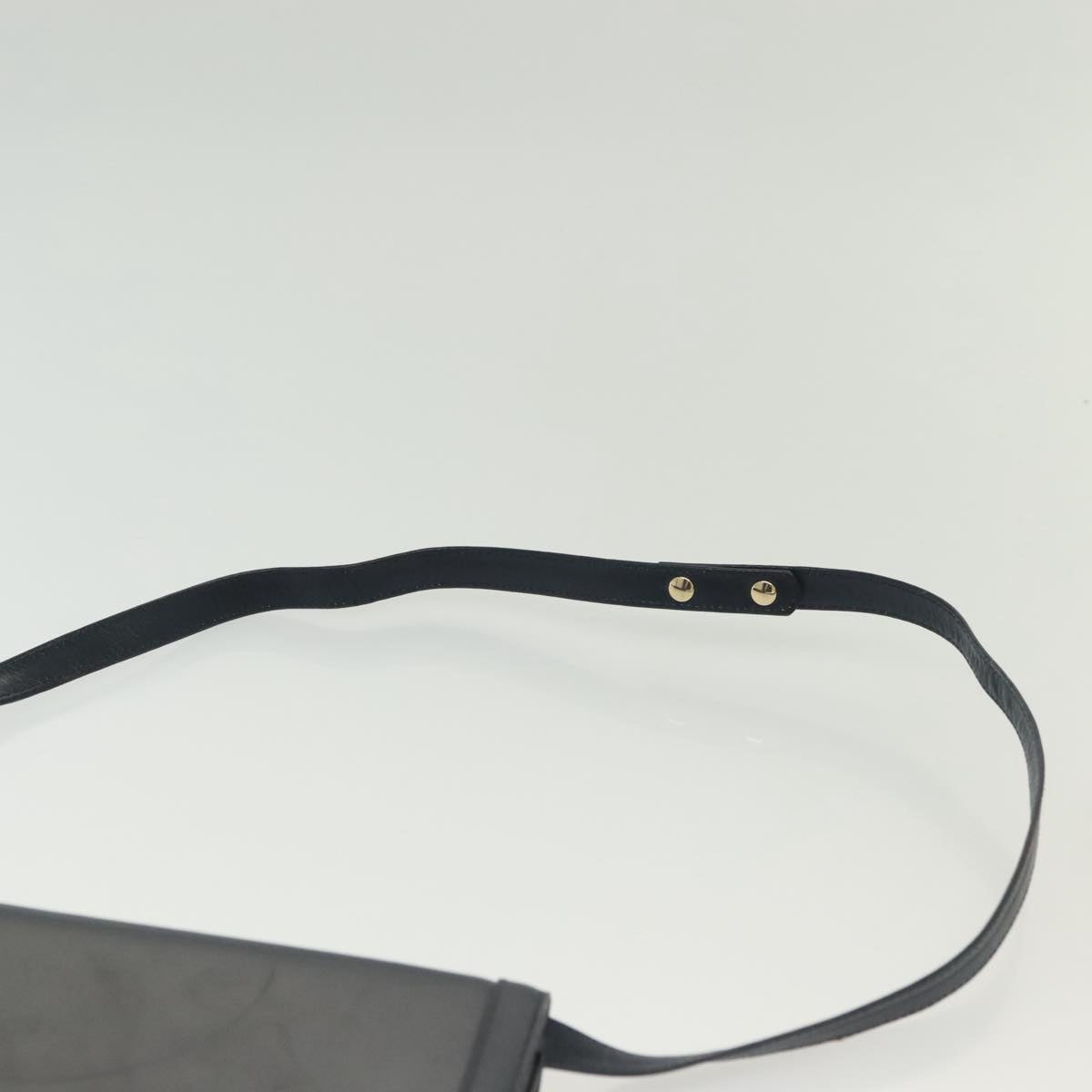 Salvatore Ferragamo Hand Bag Leather 2Set Beige Navy gold Auth BA4283