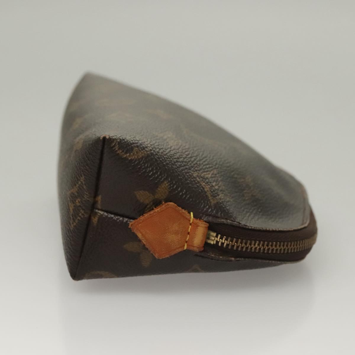 LOUIS VUITTON Monogram Pochette Cosmetic PM Pouch M43998 LV Auth BA4293
