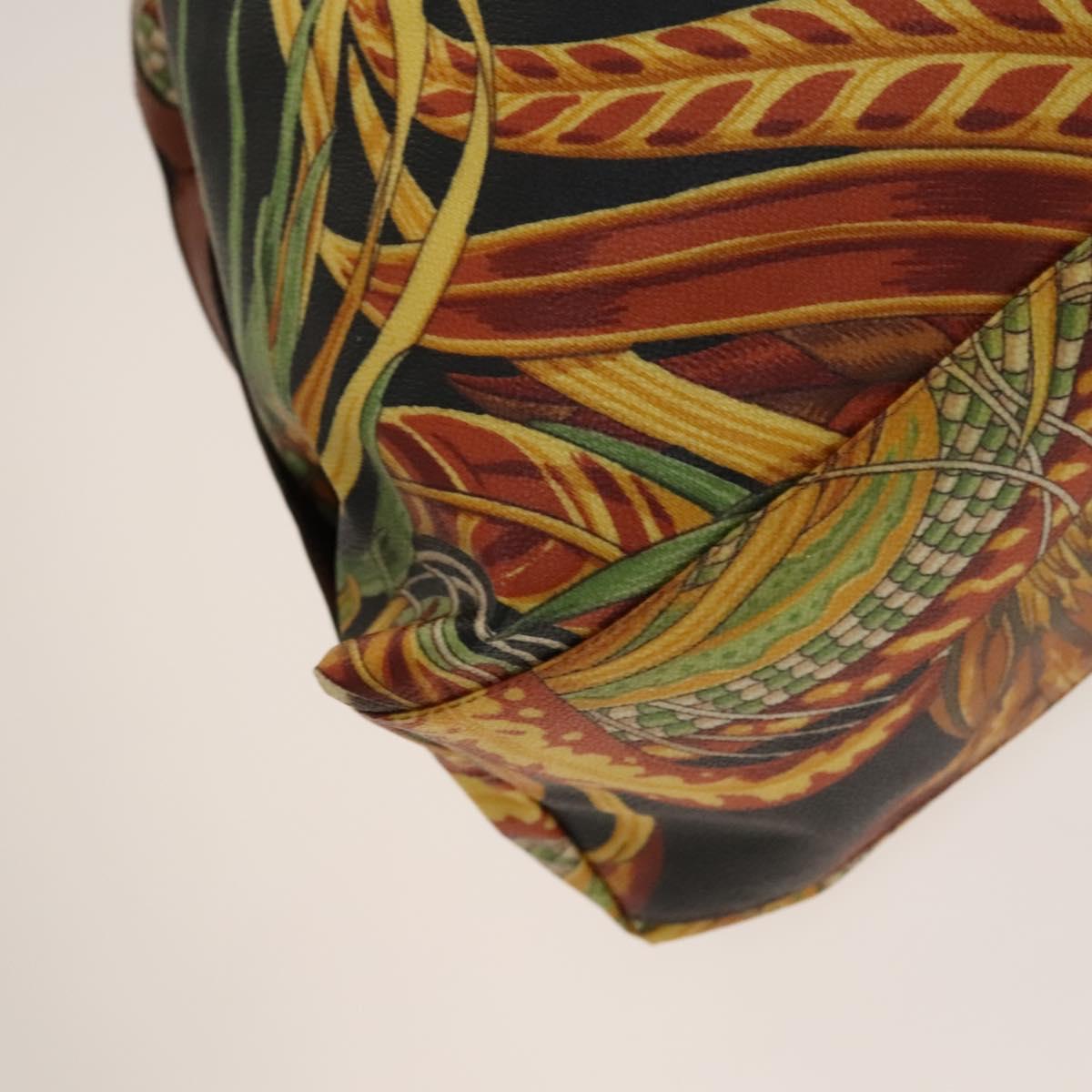 Salvatore Ferragamo Boston Bag PVC Canvas Multicolor Auth BA4352